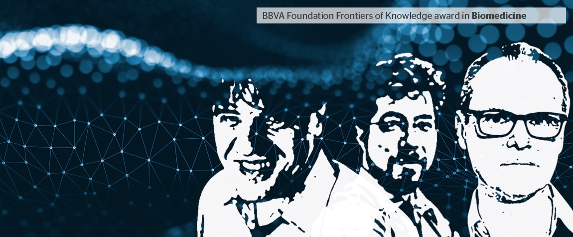 Picture of Boyden, Deisseroth and Miesenbock BBVA Foundation Frontiers of Knowledge Award