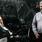 Picture of Stephen Hawking and Viatcheslav Mukhanov, BBVA Foundation Frontiers of Knowledge Award. Picture by Carlos Luján_XL Vocento