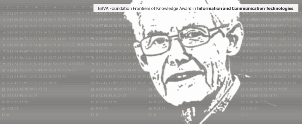 Stephen Cook, BBVA Foundation Frontiers of Knowledge Award Picture of Stephen Cook, BBVA Foundation Frontiers of Knowledge Award