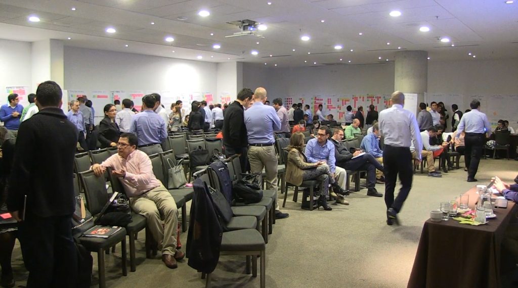 Image of Second quarterly planning of BBVA Continental June 2016 Lima, agile, scrum