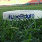 #LiveBright bands were handed out before and during the Dynamo Charities Cup in 2015 for fans in attendance. BBVA Compass Stadium before the Charities Cup game in 2015.