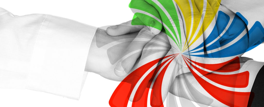 Pacific alliance hands Chile BBVA Picture of Pacific alliance hands Chile BBVA