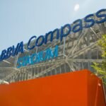 BBVA Compass Stadium in Houston, Texas. BBVA Compass Stadium in Houston