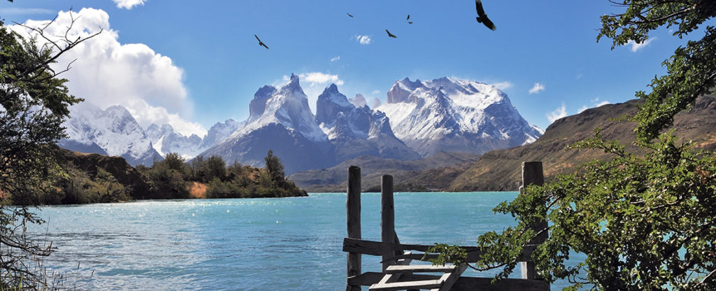 Picture of Snow lake landscape nature Torres del Paine Chile resource BBVA