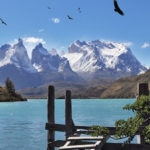 Picture of Snow lake landscape nature Torres del Paine Chile resource BBVA
