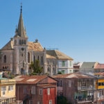 Picture of Valparaíso landscape roofs houses Chile BBVA