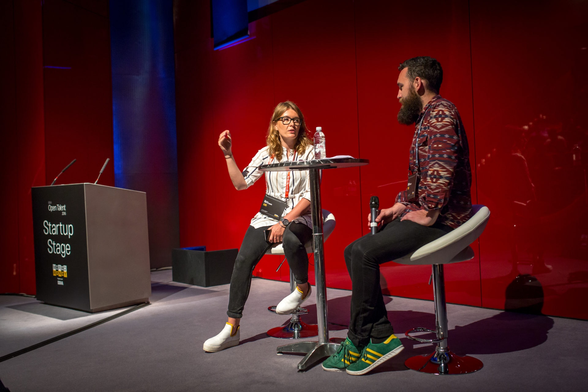 Azimo co-founder Marta Krupinska at WIRED Money