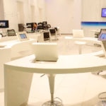Picture of business office branch technology costanera center BBVA