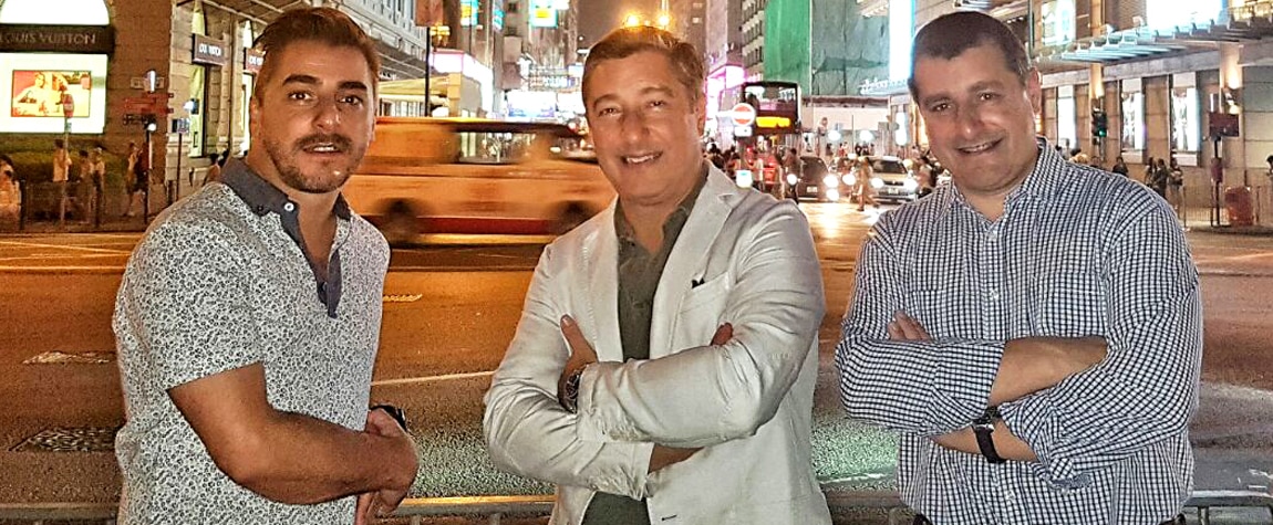 Picture of Roca brothers in hong kong BBVA Tour 2016