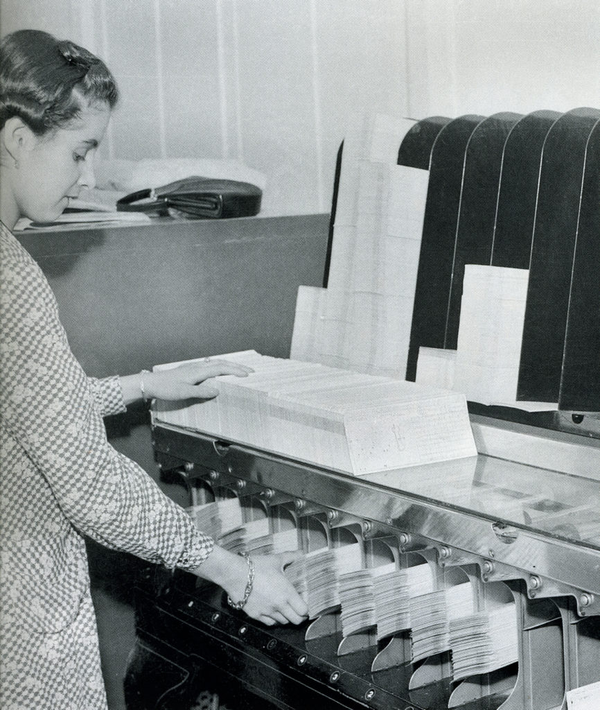 Picture of 1967 Bancomer starts the first system automation process in Mexico BBVA