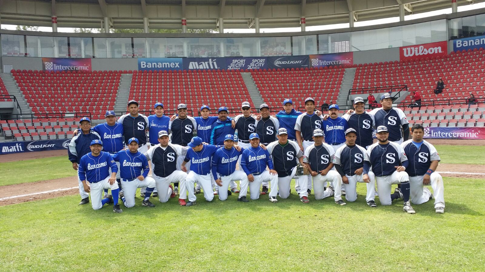 Picture of baseball team sport BBVA Bancomer