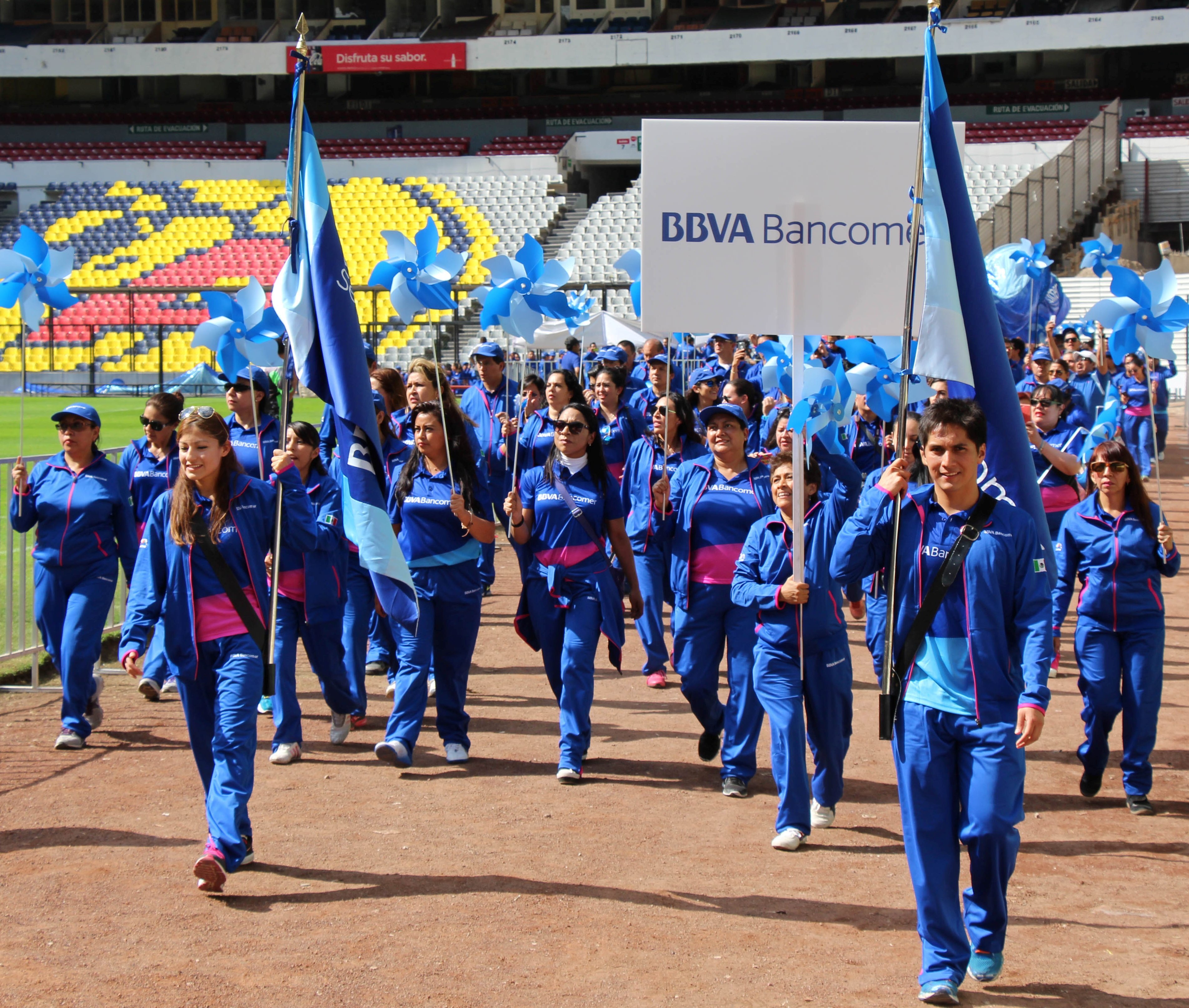 BBVA Bancomer leader in sports and culture Picture of leader in sports and culture BBVA Bancomer