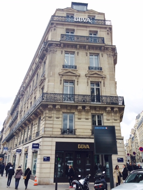 BBVA branch in Paris