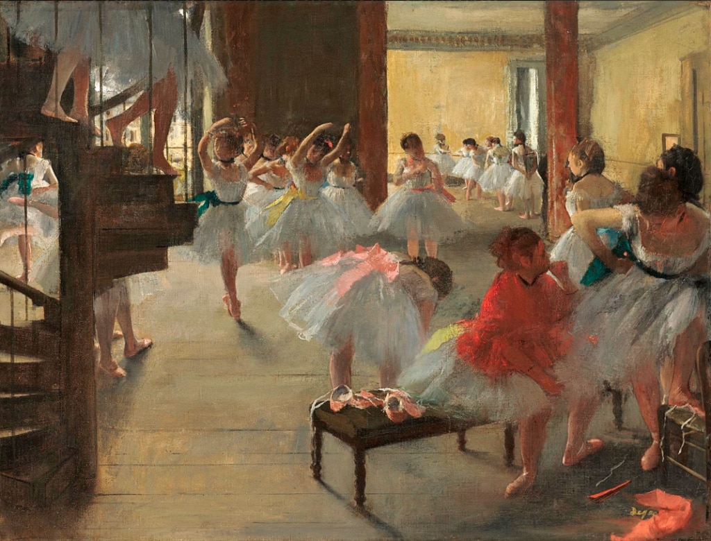 Painting by Edgar Degas called Painting by Edgar Degas
