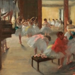 Painting by Edgar Degas called Painting by Edgar Degas