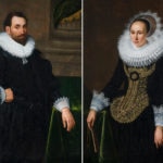Picture of Portrait of a Gentleman and Portrait of a Lady by Michiel J. van Mierevelt