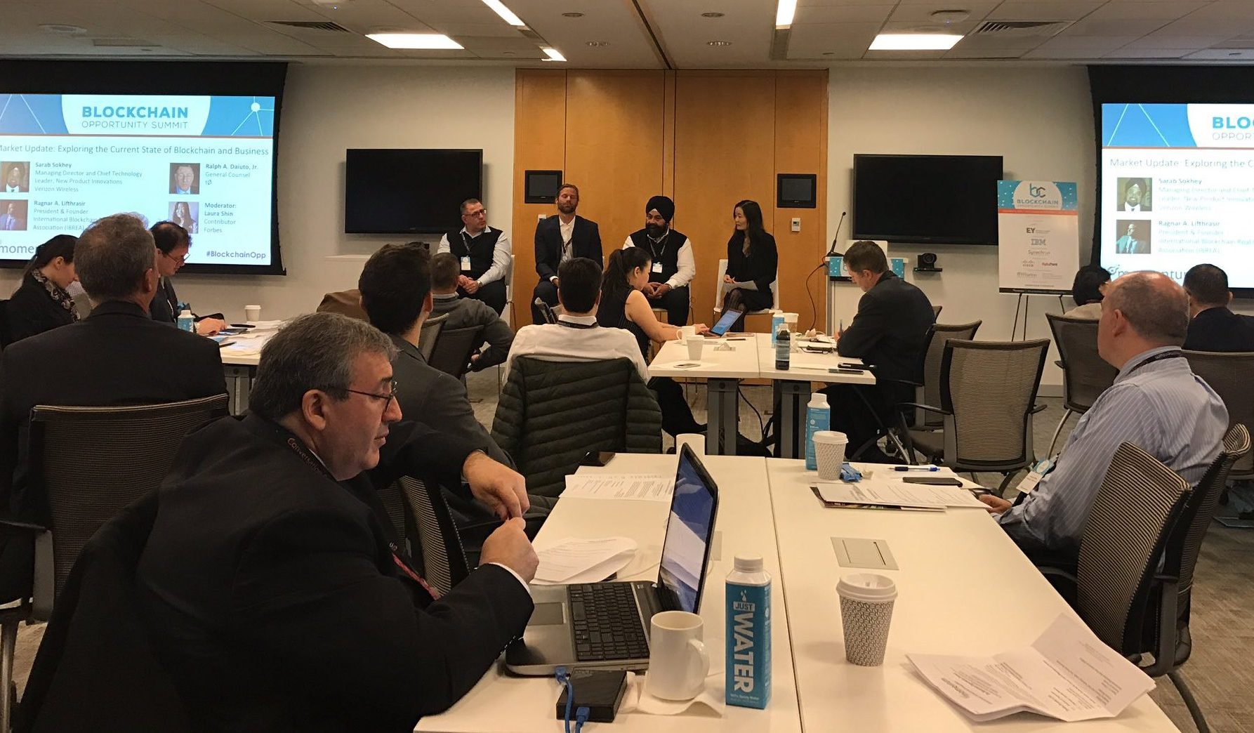 Blockchain opportunity summit event