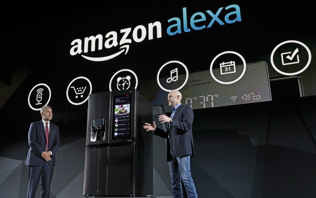 Alexa LG presentation CREDIT PHOTO: LG NEWSROOM