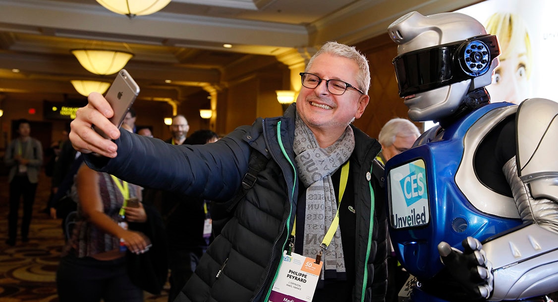 CES 2017 robot