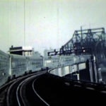Video artwork Different Trains, shown at the BBVA Foundation