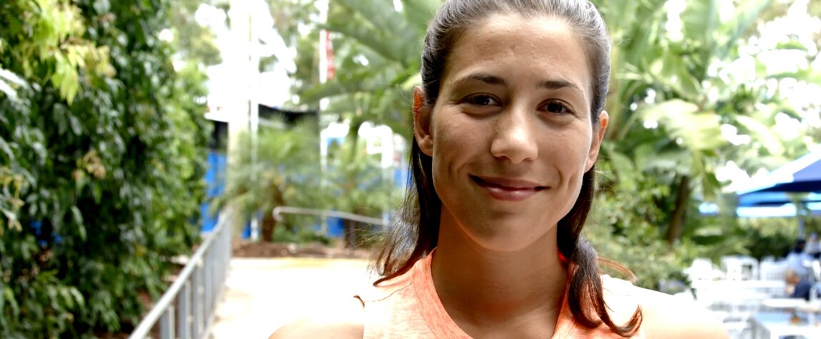 Garbiñe Muguruza in Australian Open Garbiñe Muguruza in Australian Open