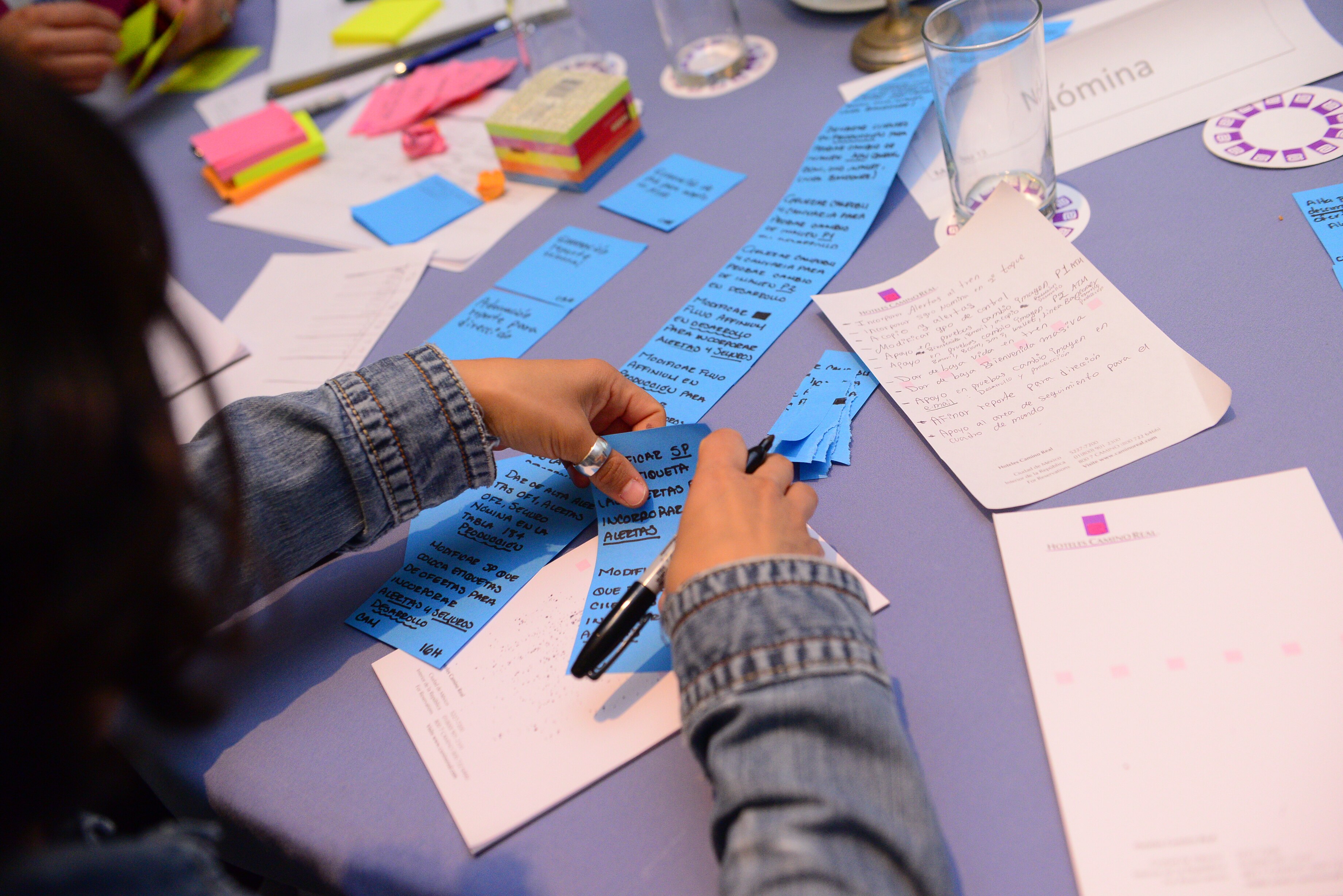 Planning Increment agile scrum post it México enero 2017 Picture of Planning Increment agile scrum post it México enero 2017