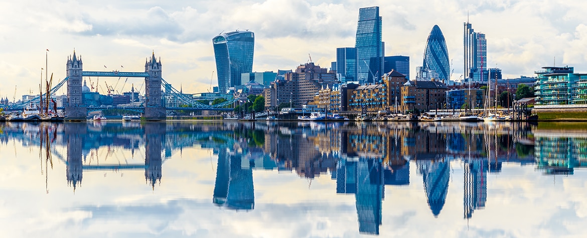 London skyline