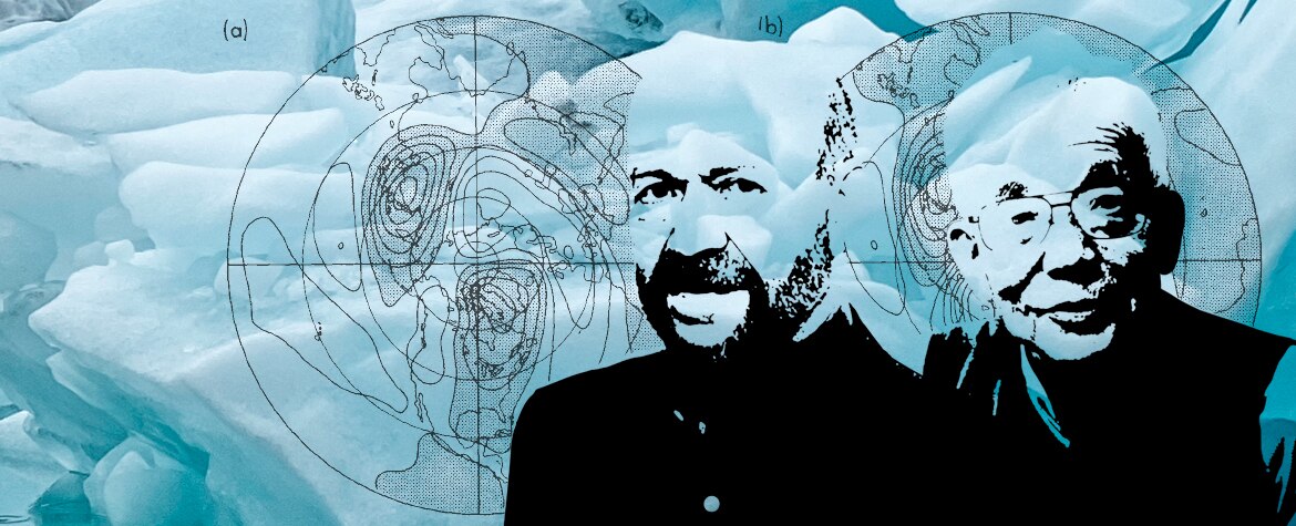 Syukuro Manabe and James Hansen, BBVA Foundation Frontiers of Knowledge Award in Climate Change 2017 Image of Syukuro Manabe and James Hansen, BBVA Foundation Frontiers of Knowledge Award in Climate Change