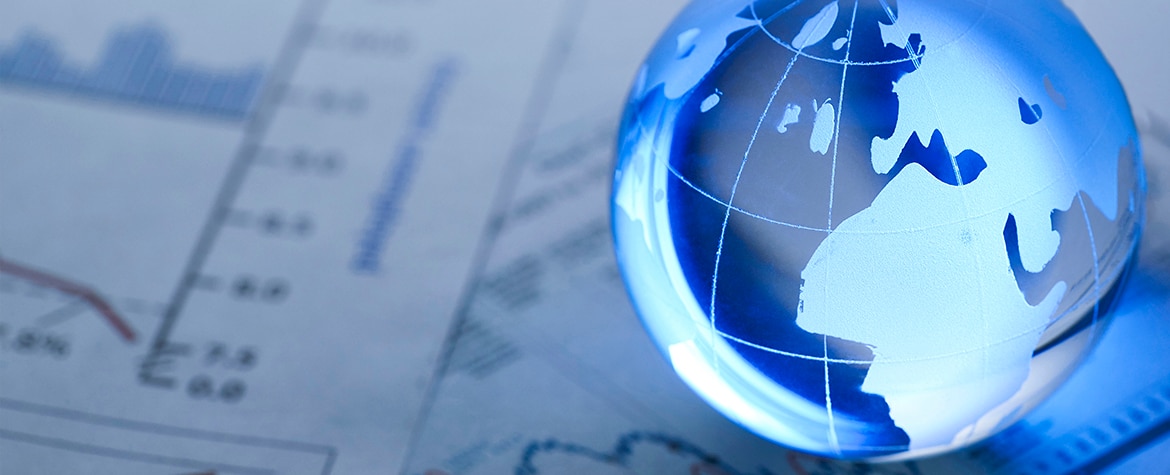 charts & world globe