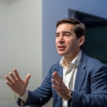 Carlos Torres Vila talking CEO picture of Carlos Torres Vila talking CEO BBVA