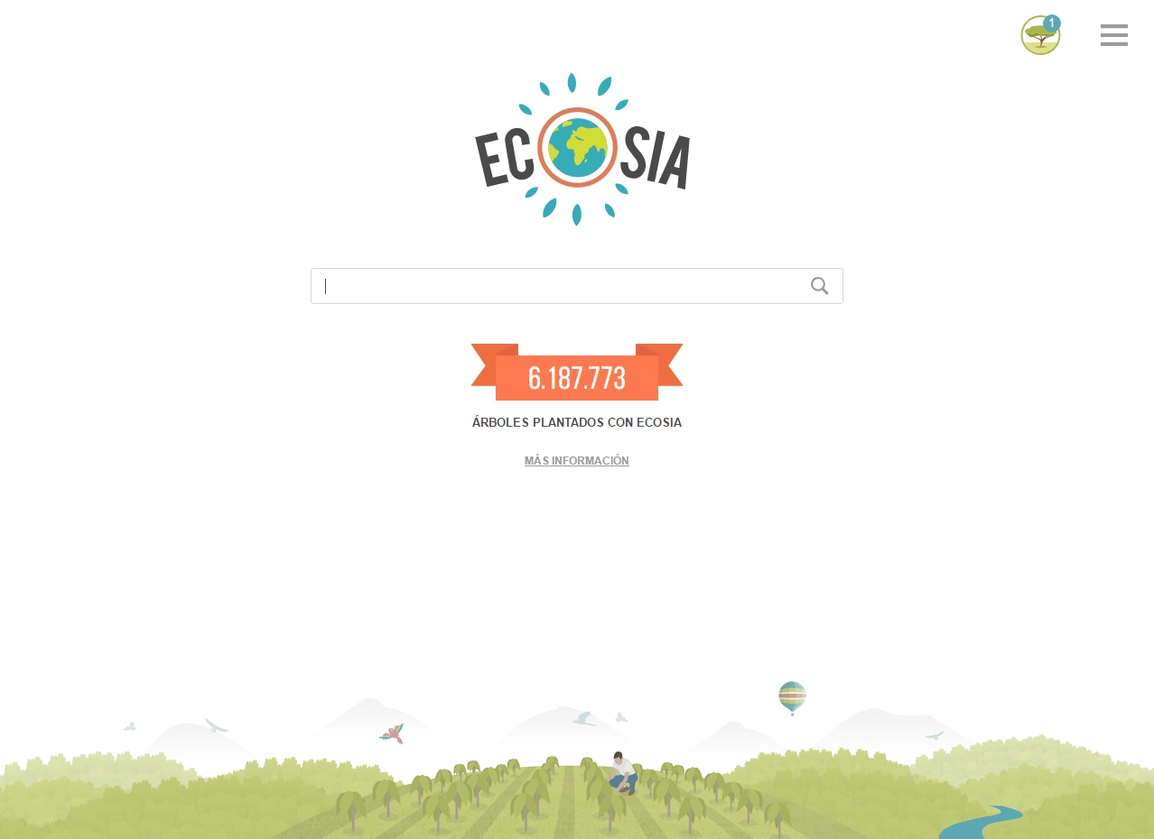Ecosia plugin CREDIT TO ECOSIA
