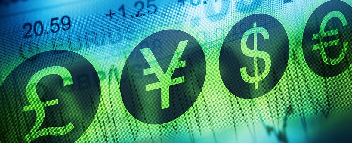 currencies and charts