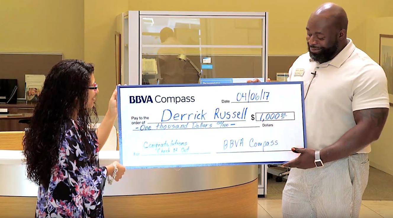 Houston client wins big in mobile deposit promotion