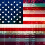 RESOURCE recurso America USA Financial concept of growth on the American Stock Exchange
