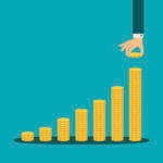 RESOURCE recurso finances finanzas economy coin Vector financial growth concept money