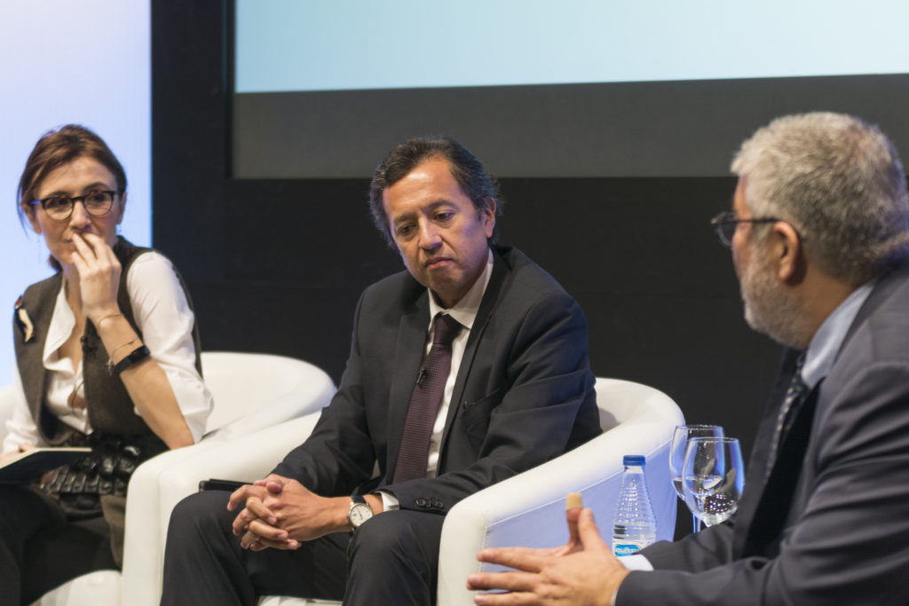 picture of David Tuesta financial inclusion José Juan Ruiz chief economist Inter-American Development Bank Alicia gonzalez el país 190517 bbva