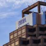BBVA Compass’ name was recently added atop San Antonio's tallest office building, the Weston Centre.