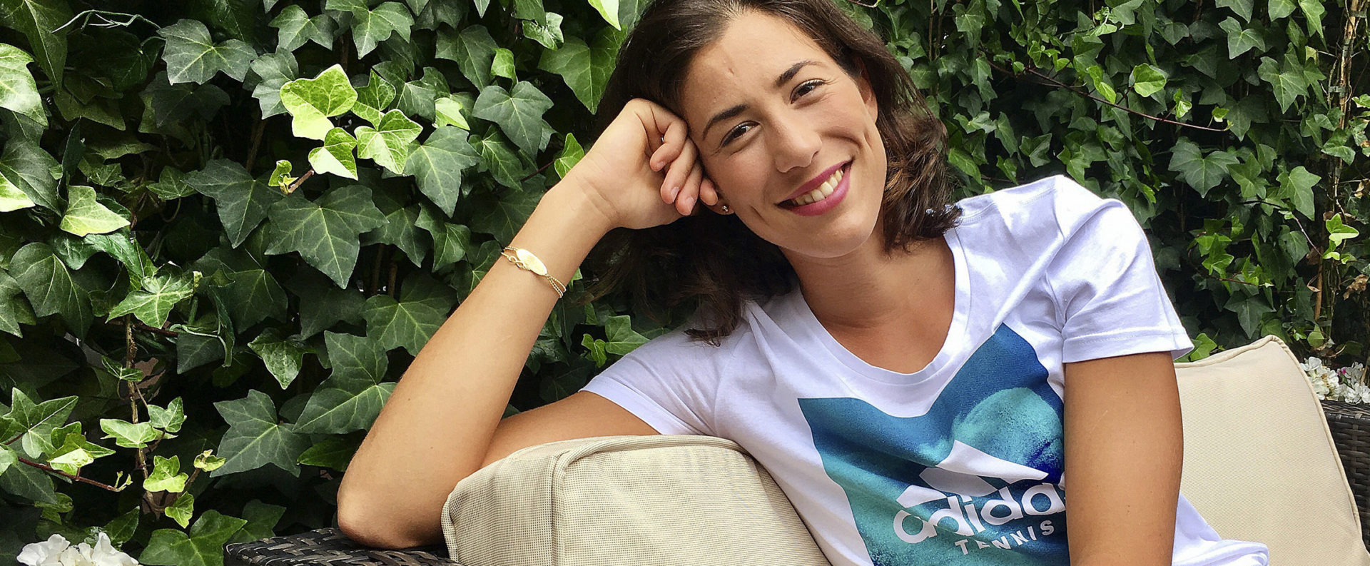 Garbiñe Muguruza after winning Wimbledon