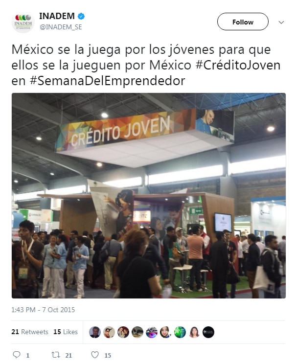 tweet mexico inadem resource bbva
