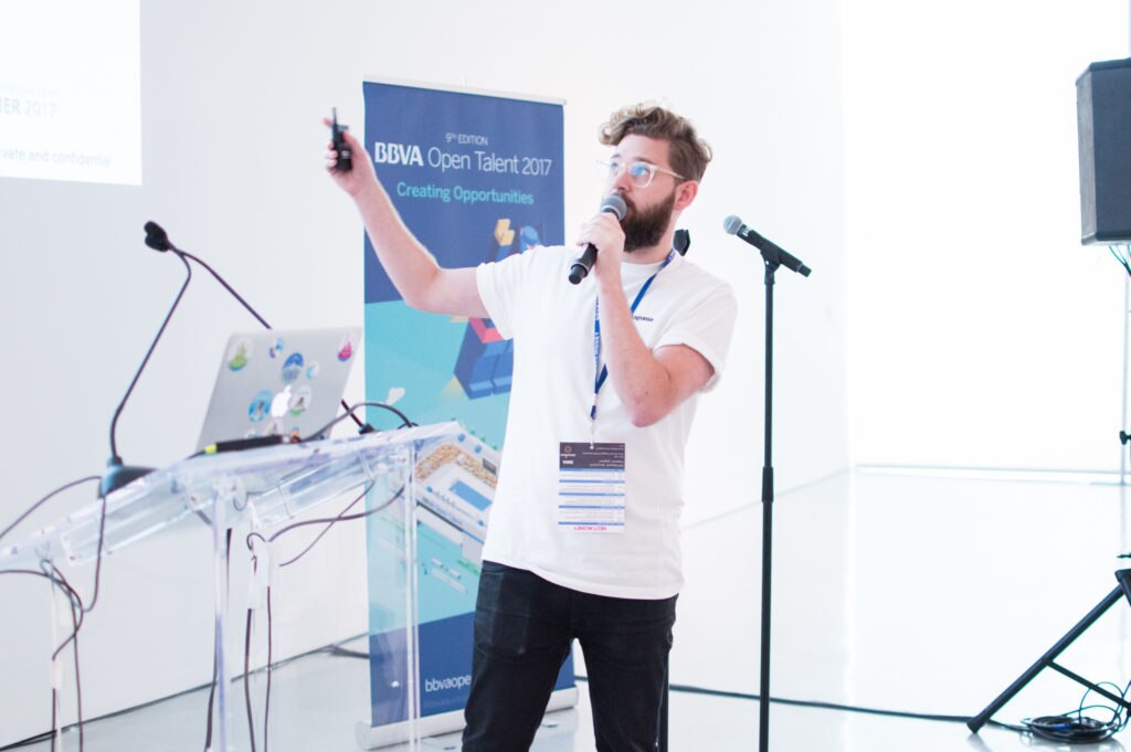 This is Bud presents at Open Talent Day 1
