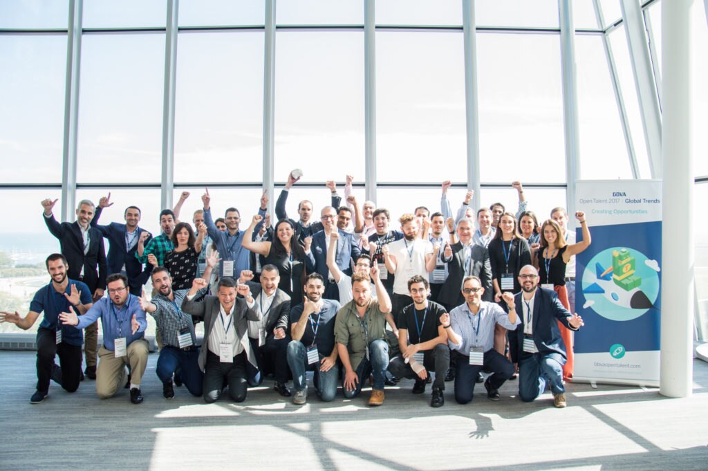 BBVA Open Talent Digital Trends finalists on Day 1
