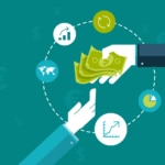 hands exchanging money, charts picture of hands exchanging money, charts BBVA