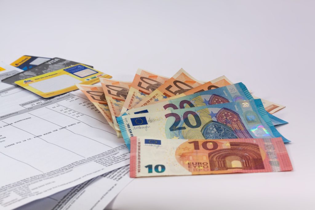 A photo of money for foreign exchange